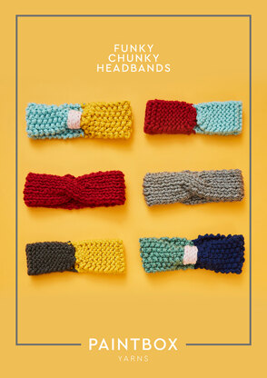 Paintbox Yarns Funky Chunky Headbands (Free)