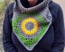 Sunflower Cowl Scarf