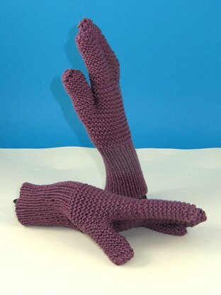 Garter Stitch Gloves