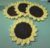 Sunflower Coasters