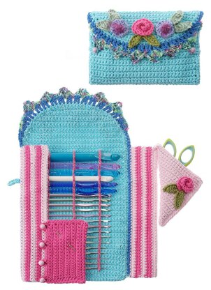 Gourmet Crochet Hook Caddy Pattern Crochet pattern by Carolyn