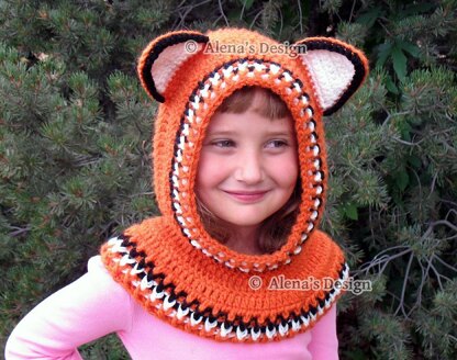 Hooded Cowl with Ears 2