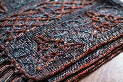 Lindisfarne shawl