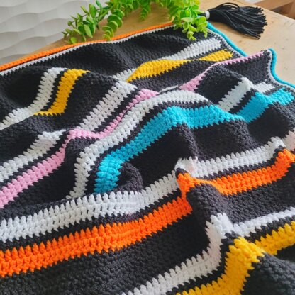 Liquorice Allsorts Blanket