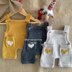 Little Heart Overalls