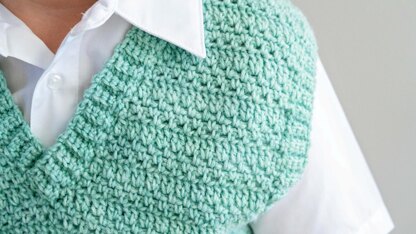 Heatherly Crochet Vest