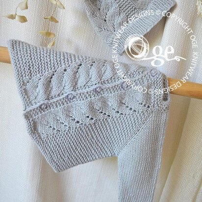 Aneby Cardigan and Hat - P263