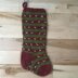 Boho Embroidered Stocking