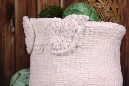 Owl Knit Basket