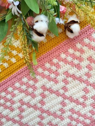 Mosaic Diamond Blanket