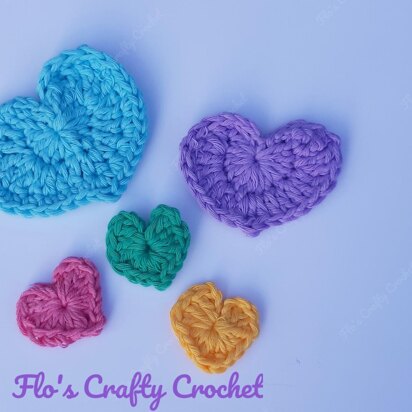 3 Little Hearts Applique