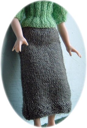1:12th scale Ladies Pencil Skirt