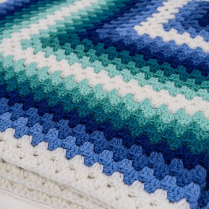 Hope’s Infinity Granny Square Crochet Blanket