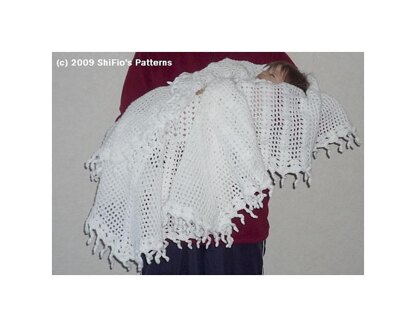 Square Shawl Pattern Crochet #106