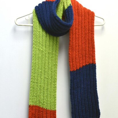 Kitchen Scale Scarf - knitting pattern