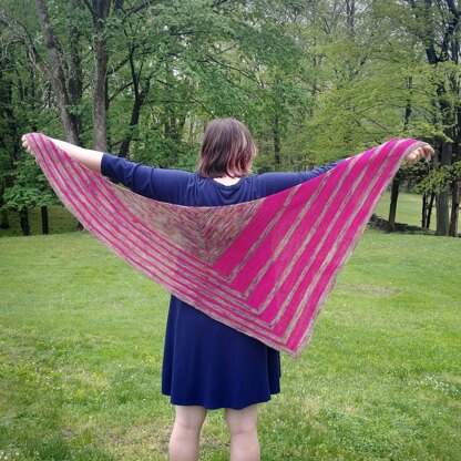 Laser Tag Shawl