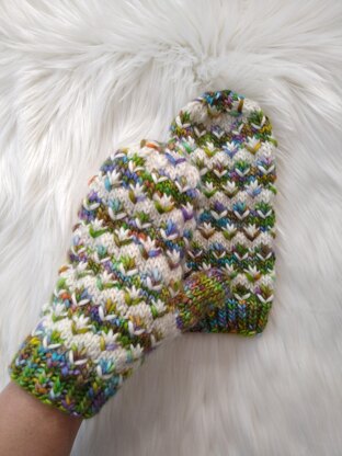 Pomona Mitts (light weight) knitting pattern