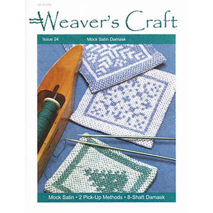 Weavers Craft Weaver's Craft Magazine - Mock Satin Damask (24)