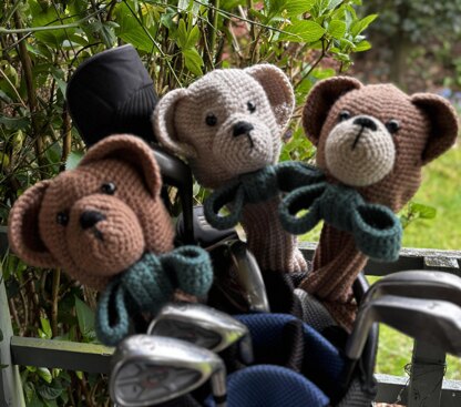 Teddy Bear Golf Club Cover