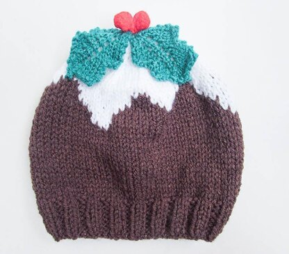 Christmas Pudding Baby Beanie Hat