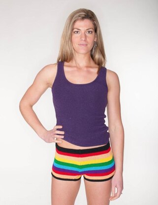 Rainbow Boy Shorts