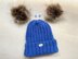 WInter easy rib hat for baby 12 - 24 months