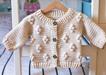 Cotton Flower Cardigan