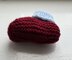 Aston Villa Football Club Baby Booties