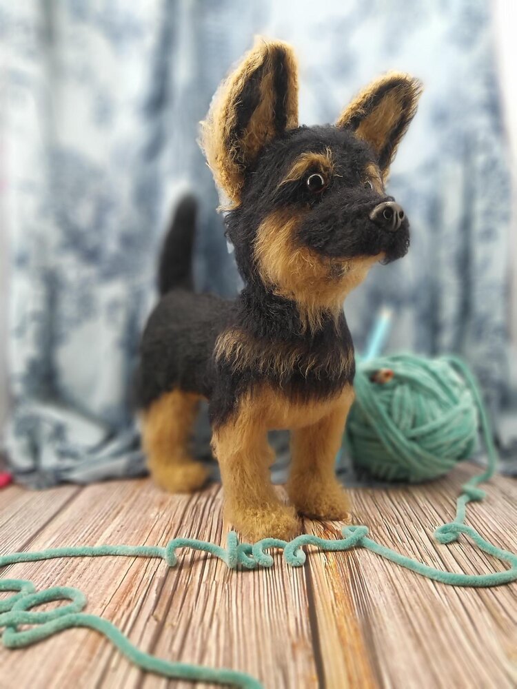 can you make yarn with german shepherds