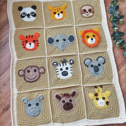 Jungle Baby Blanket