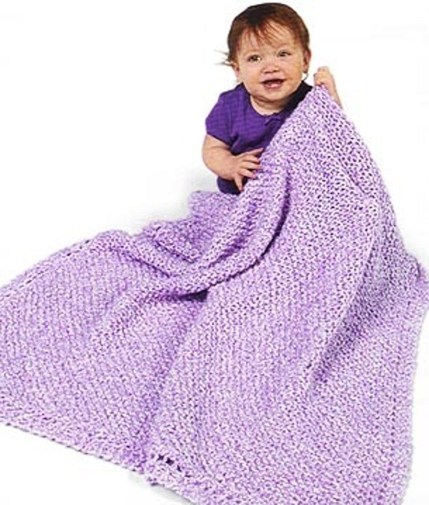 Crolla Baby Blankie (Crochet) - Version 1 – Lion Brand Yarn