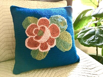 Bohemian Rose Pillow