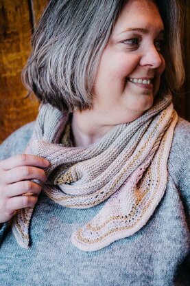 Golden Hour Shawl