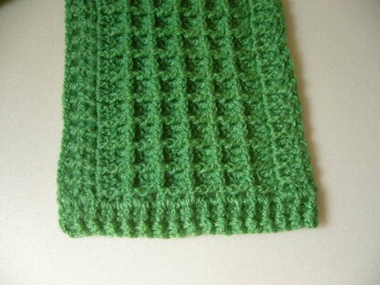 Waffle Stitch Scarf