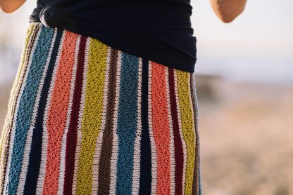 Mariza Striped Skirt