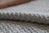 Hessian Baby Blanket