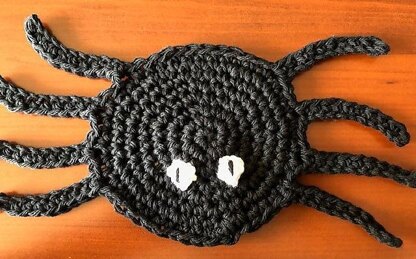 Spider Coaster and Hot Pad Crochet pattern by Sharpin Designs