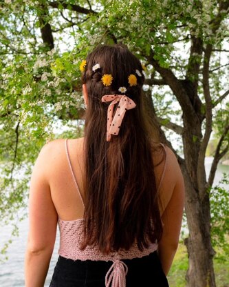 Peekaboo Granny Square Bralet