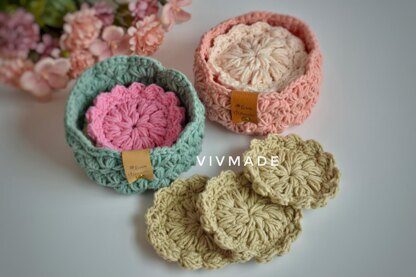 Face Scrubbies n basket Iris