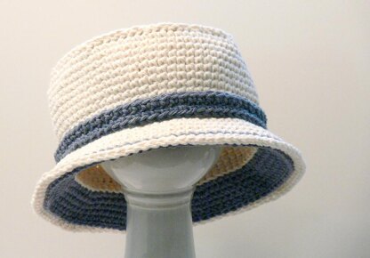 Boys, Girls, Mens Double Brimmed Crochet Hat