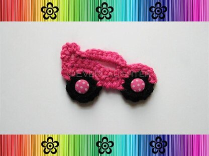 Race Car Applique