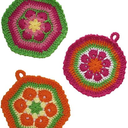 Trio of Tropical Trivets