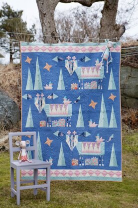 Tilda  Bird Pond - Winter Quilt Pattern - Multi