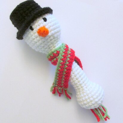 Snowman Rattle