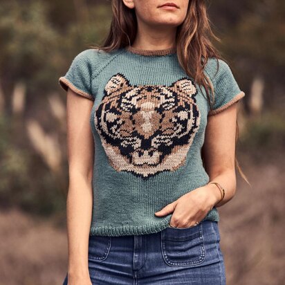 Tiger Ringer Tee