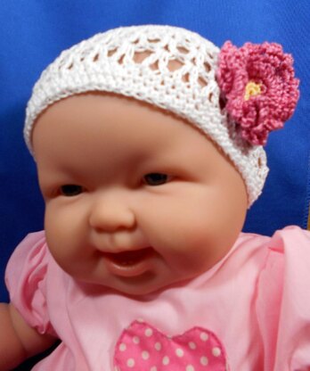 Lace-work Baby Cloche