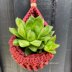 Ribbed Hanging Plant Pouch