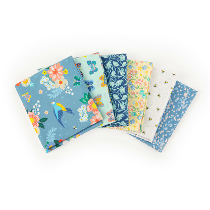 Fat Quarter Spring Blue/Mint (1)