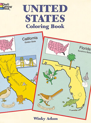 Dover Publications - United States Coloring Book