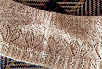 Lace Knit Cowl